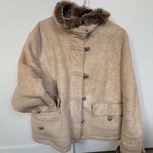 Vintage faux fur coat/jacket